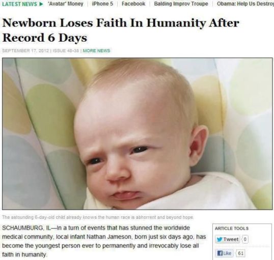 Lost Faith In Humanity