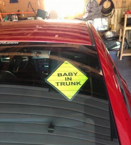 Baby In Trunk