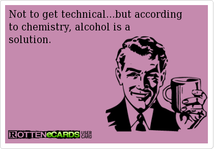 According to chemistry