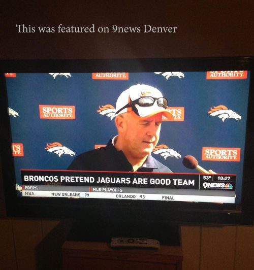 Broncos Pretend