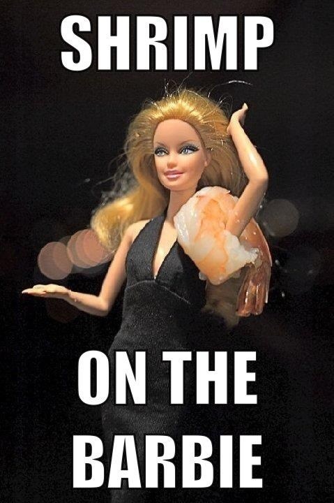 Shrimp on the Barbie